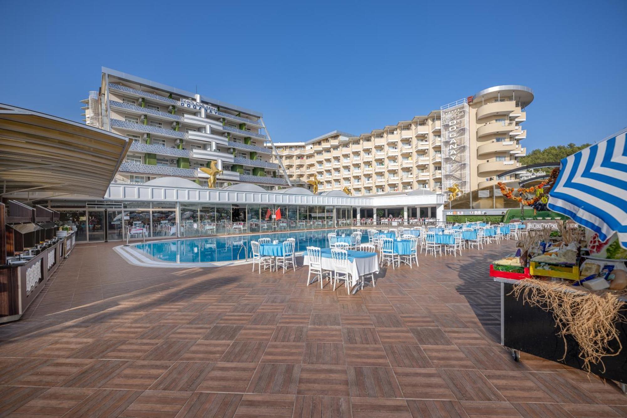 Beach Club Doganay Hotel Konaklı Esterno foto