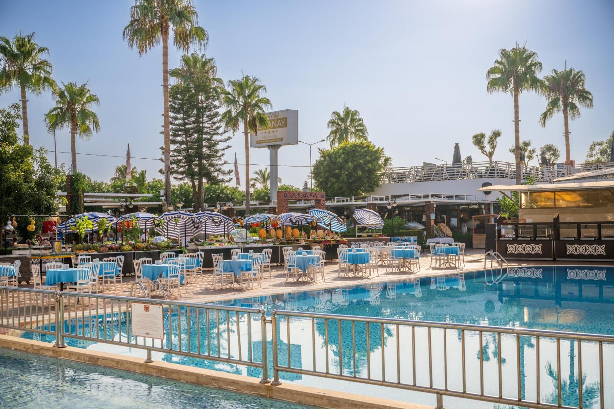 Beach Club Doganay Hotel Konaklı Esterno foto